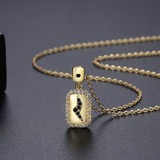 'Fortunatella' Necklace - 18K Gold Finish