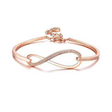 Infinity Rose Gold Bracelet