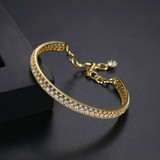 'Gaudiosa' Bracelet - 18K Gold Finish