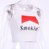 Smokin' Crop Tank Top