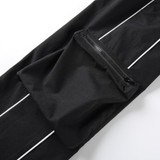 High Waist Elastic Cargo Pants