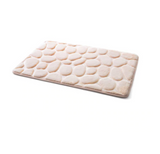 Coral Fleece Bathroom Memory Foam Mat