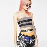 Flash Reflective Tube Top