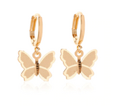 Bohemian Butterfly Drop Earrings