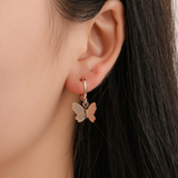 Bohemian Butterfly Drop Earrings