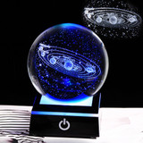 3D Solar System Crystal Ball