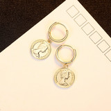 'Vilelma' Earrings - 18K Gold & Sterling Silver