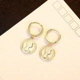 'Vilelma' Earrings - 18K Gold & Sterling Silver