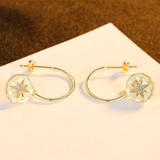 'Fermilde' Earrings - 18K Gold & Sterling Silver