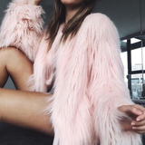 Mongolian Faux Fur Jacket
