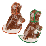 Transparent Dog Raincoat