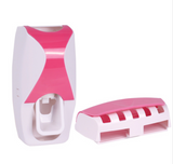 Toothbrush Holder and Automatic Toothpaste Dispenser