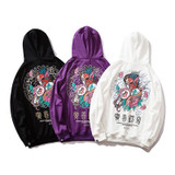 Hip Hop Hoodie Japanese Print Hip Hop Hoodie Japanese Print