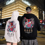 Hip Hop Hoodie Japanese Print Hip Hop Hoodie Japanese Print
