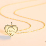 'Forever Love' Necklace - Sterling Silver