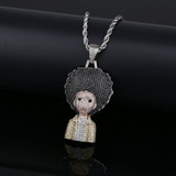 'DENSLOWE DR' 5ct Necklace - 18K Gold Finish