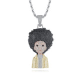 'DENSLOWE DR' 5ct Necklace - 18K Gold Finish