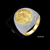 Saint Mary Ring - 18K Gold Finish