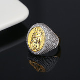 Saint Mary Ring - 18K Gold Finish