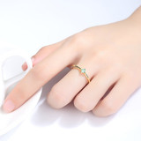 925 Sterling Silver Emerald Ring Jewelry