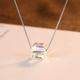 S925 Silver Jewelry Cross Pendant Necklace