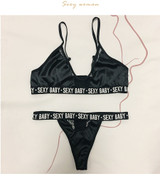 Sexy Mesh transparent Active Bra Seamless Thong lingerie Set
