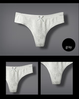 Sexy Cotton Thong Panties Briefs Intimate Low-Rise Sexy Cotton Thong Panties Briefs Intimate Low-Rise