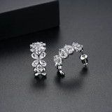 Gold Finish Fashion Jewelry Stud Earrings