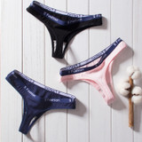 Low Rise Cotton G-String Thong Panties String Underwear Low Rise Cotton G-String Thong Panties String Underwear