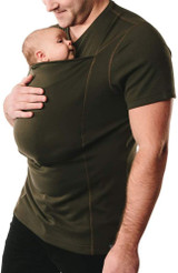 Babyified Carrier Pocket Super Dad T-Shirt Babyified Carrier Pocket Super Dad T-Shirt