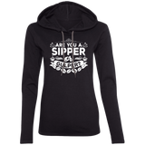 Ladies' LS T-Shirt Hoodie Coffee Sipper