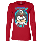 Ladies' Jersey LS Missy Fit Ask ForThe Bill