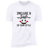 Short-Sleeve Premium Men's T-Shirt Smile Day