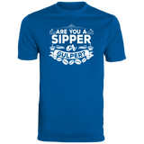 Short-Sleeve Men's Wicking T-Shirt Are You A Sipper