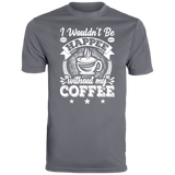 Short-Sleeve Men's Wicking T-Shirt Coffee