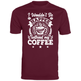 Short-Sleeve Men's Wicking T-Shirt Coffee