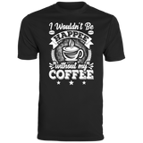 Short-Sleeve Men's Wicking T-Shirt Coffee