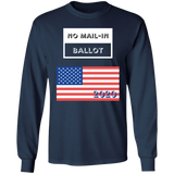Men's LS Ultra Cotton T-Shirt No Mail-In Ballot