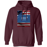 Men's G185 Pullover Hoodie Americans Never Quit