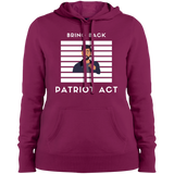 Ladies' Pullover Hooded Sweatshirt Patriot Act Show