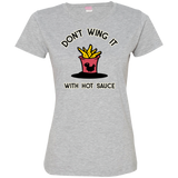 Short-Sleeve Womens T-Shirt Chicken Wings Day