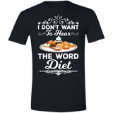 Short-Sleeve Men's T-Shirt No Diet Word