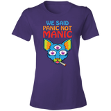 Short-Sleeve Womens T-Shirt Panic Not Manic