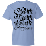 Short-Sleeve Men's T-Shirt Health Wealth Happiness