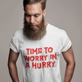 Short-Sleeve Men's T-Shirt Time To Worry