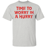 Short-Sleeve Men's 100% Cotton T-Shirt Time To Worry