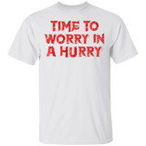 Short-Sleeve Men's 100% Cotton T-Shirt Time To Worry