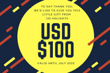 135 Holidays Gift Card
