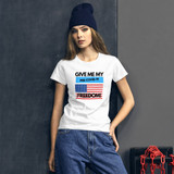 Short-Sleeve Women's T-Shirt Freedom