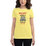 Short-Sleeve Women's T-shirt Save Elephants